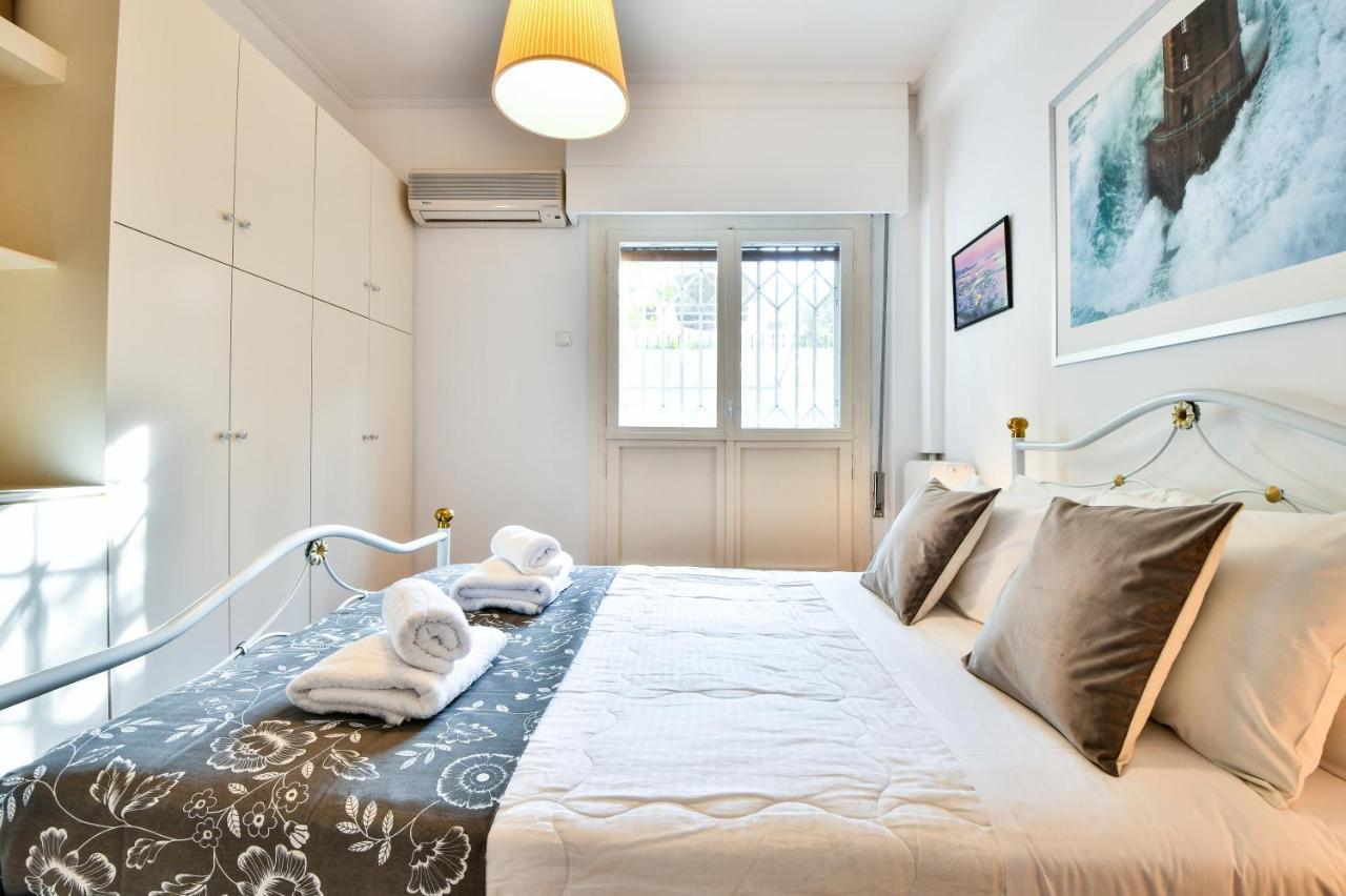 Groovy Apartment By The Sea With Garden Palaio Faliro Exterior foto